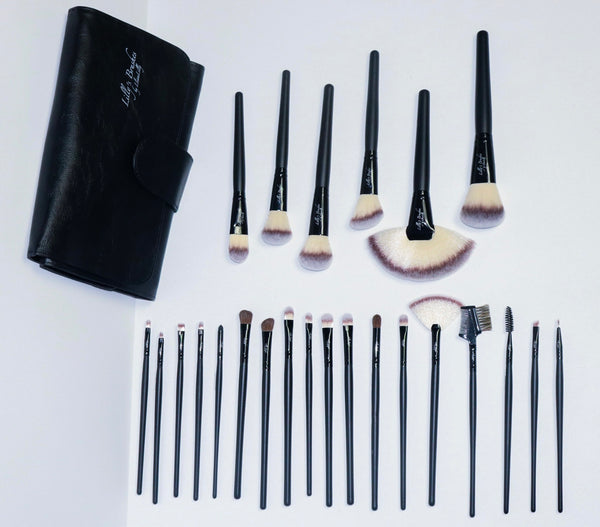 Lilly's Pro Makeup Brushes-24pcs set